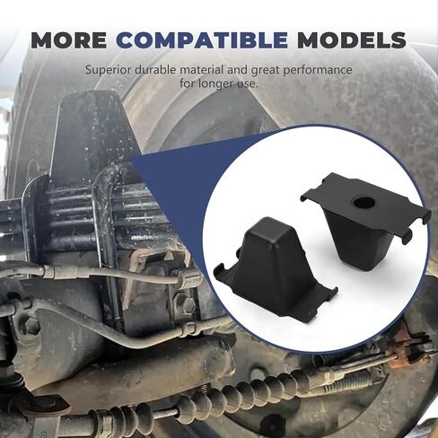 48306-04010 Rear Bump Stops, Axle Jounce Bumpers Compatible with 1997-2001 Tacoma, 2000-2006 Tundra replaces 4830604010 B04010A48306A-1 in Saudi Arabia