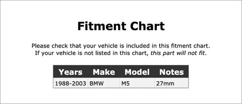 جلبة ذراع التوجيه الخامل متوافقة مع BMW M5 2003 2002 2001 2000 1999 1998 1997 1996 1995 1994 1993 1992 1991 1990 1989 1988 P-3972640 in Kuwait