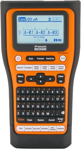 Brother PT-E560BTBP Contractor Kit: P-Touch Handheld Industrial Label Printer with Bluetooth & Dual Auto-Cutter Plus 6 Tapes (up to 24mm Labels) in Kuwait