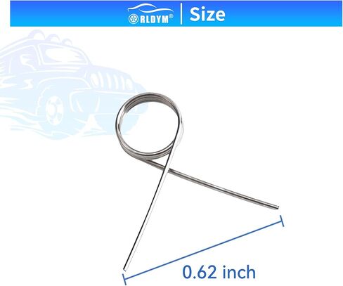 Rldym 2Pcs Torsion Spring for Gearshift, for Mini Clubman F54 Cabrio F57 Cooper F55 F56 2013-2019 for BMW X1 F48 F49 2016-2019, Replace for 25168483097, 25168612145, 25168638224, 25168666164 in Saudi Arabia