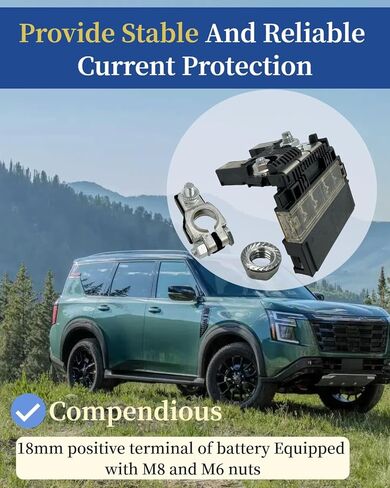 24380-89914 منصهر بطارية رابط الصمامات مع محطة بطارية إيجابية تناسب أرمادا فرونتير باثفايندر Xterra QX56 QX80 - استبدال كاتب المولد 2438089914 in Saudi Arabia