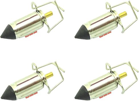 Set of 4 - K&L Float Needle Rubber Viton Tips - Fits Honda GL1000 1975-1979 Goldwing in Saudi Arabia