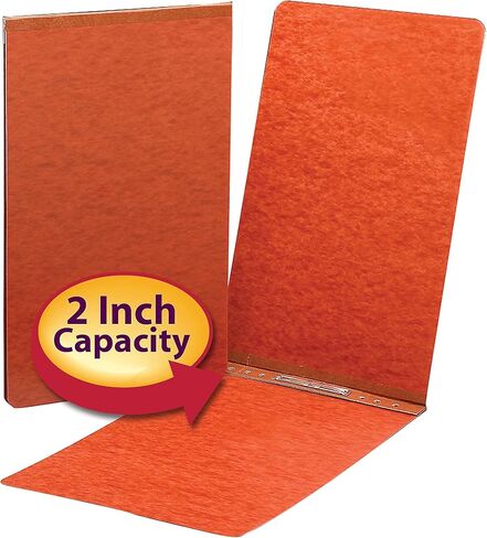 Smead 81732 End Opening PressGuard Report Cover Prong Fastener Legal Red in Saudi Arabia