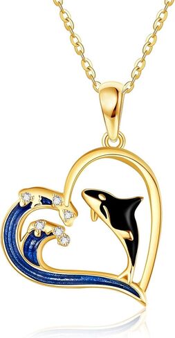14K Gold Dragonfly Necklace/Turtle Necklace Cute Animal Necklace Jewelry Gifts for Women Girls in Saudi Arabia