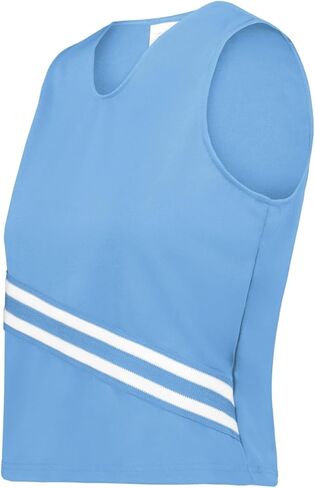 Augusta Sportswear 6924.021.XS Girls Cheer Squad Shell Columbia Blue & White - Extra Small in Saudi Arabia