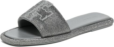 Tory Burch Women's Double T Pave Sport Slides in Saudi Arabia