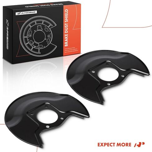 A-Premium Front Driver and Passenger Side Brake Dust Shield Compatible with Honda & Acura Models - Pilot 2009-2015, MDX 2007-2013, ZDX 2010-2013, Set of 2 in Saudi Arabia
