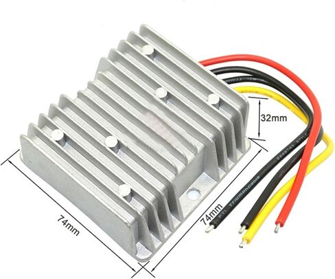 1pcs 9-35V to 12.6V 13.8V 14.5V 5A-25A Constant Current Stabilizer Battery Charger High Power Converter(25A,14.5V) in Saudi Arabia