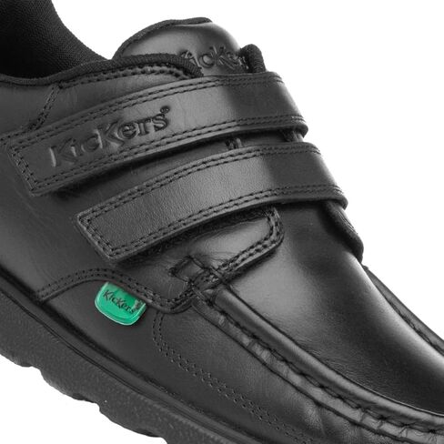 Kickers Fragma Strap Boys Shoes Black in Saudi Arabia
