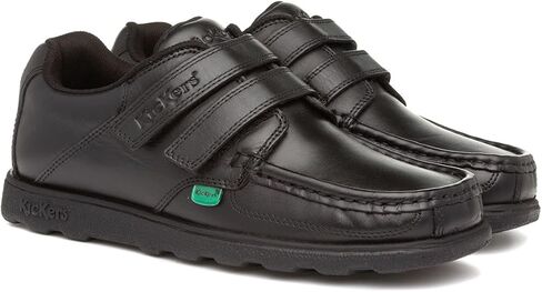 Kickers Fragma Strap Boys Shoes Black in Saudi Arabia