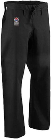 PROFORCE Gladiator 14oz Karate Pants w/Traditional Waist - Black - Size 7 in Saudi Arabia