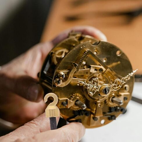 Retro Clock Weight: Replacement Shell Hook and Nut Essential Repair Parts for Vintage Grandfather Clocks Replacement Accessories M5 in Saudi Arabia