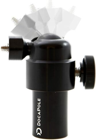 عمود كاميرا DocaPole بطول 12 قدم - عمود تمديد بطول 5-12 قدم + محول كاميرا لـ GoPro أو الكاميرا أو كاميرا الفيديو | يوفر ما يصل إلى 18 قدمًا من التصوير الجوي والفيديو in Kuwait