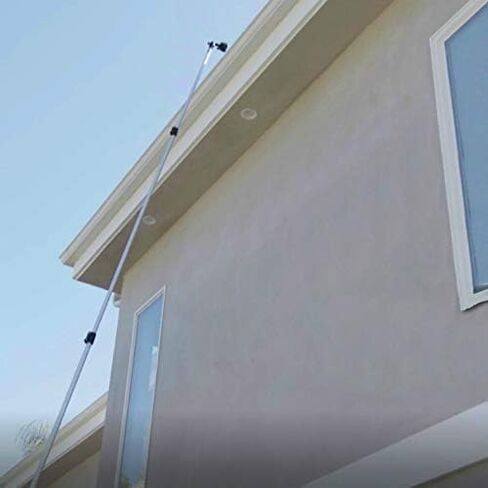 عمود كاميرا DocaPole بطول 12 قدم - عمود تمديد بطول 5-12 قدم + محول كاميرا لـ GoPro أو الكاميرا أو كاميرا الفيديو | يوفر ما يصل إلى 18 قدمًا من التصوير الجوي والفيديو in Kuwait