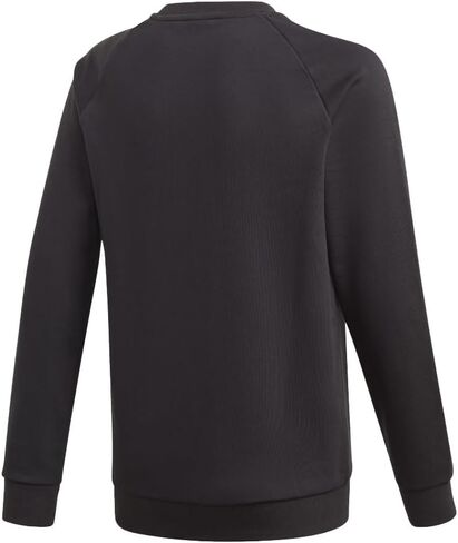 سويت شيرت adidas Originals للأطفال للجنسين (شبابي) Adicolor Crew (L، أسود) in Saudi Arabia