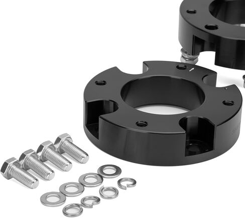 KSP 2" Leveling Kits for Tundra 2007-2026, 2pcs Front Level Lift Spacer Compatible with Toyota Tundra Sequoia 2WD 4WD 2007-2026, 2in Aluminum Suspansion Strut Spacers Fit For Toyota Truck Pickup in Saudi Arabia