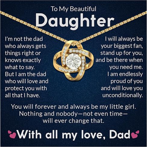 قلادة الأميرة الأب من الأب إلى الابنة هدية من قلادة الحب للأب للفتيات in Kuwait