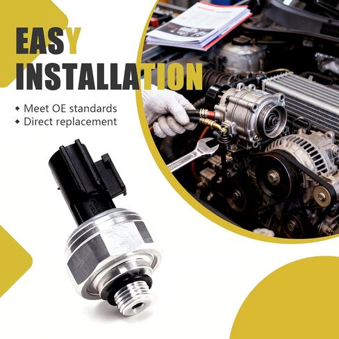 A/C Pressure Switch Relpace# 977211G000 977213K000 97721D2000 Compatible with Santa FE Tucson Azera Elantra Sonata Accent Sorento Sedona Optima, Solve HVAC Conditioning Pressure/Cooling in Kuwait