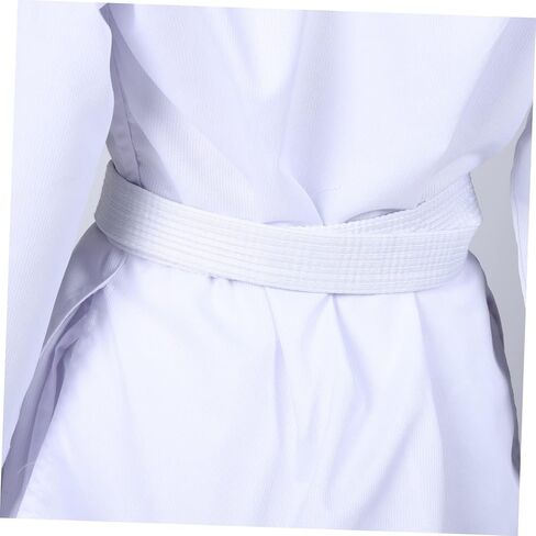 1Set Adult Taekwondo Uniform Comfortable Karate Costume for Training Portable Sports Outfit with Elasticated Pants and Quick Drying for Martial Arts Practice in Saudi Arabia