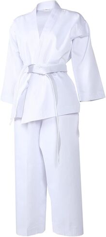 Baluue Adult Taekwondo Uniform Set Professional Karate Costume Pants for Training Lightweight Breathable Fabric for Taekwondo Training and Competitions in Saudi Arabia