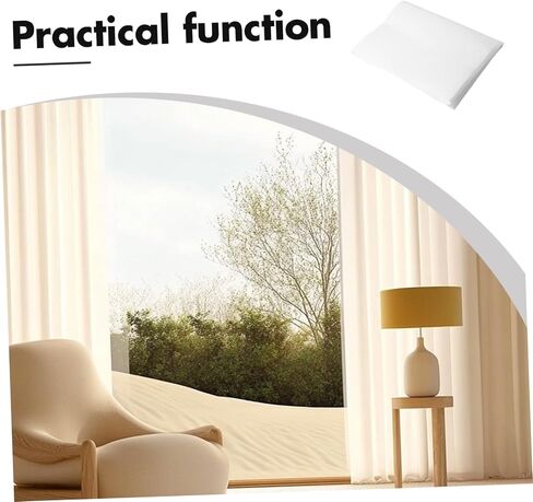 Angoily 1.5m DIY Washable Curtain Lining Cloth Single-Sided Adhesive Interlining Versatile Drapery Support for Custom Window Treatments Soft Sponge Composite in Saudi Arabia