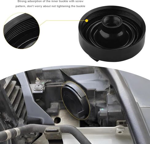 2PCS Car Headlight Dust Caps, High Temperature Resistant Rubber H4 Bulb Dust Cover, Flame Retardant Waterproof Automotive Lamp Protective Cover Replacement for Cars SUVs Trucks in Saudi Arabia