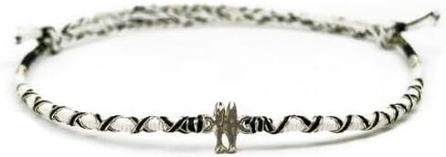 Always Dragon Black&White Handmade Couple Wish Bracelet 11 inches in Saudi Arabia