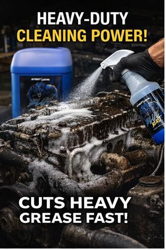 Street Legal Blue Beast Xtreme Degreaser – Heavy-Duty Concentrated Industrial Cleaner & Engine Degreaser, Fast-Acting Formula, 5 Gallon Pail (1) in Saudi Arabia
