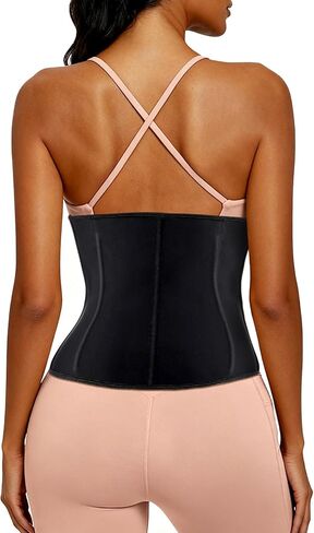 مدرب الخصر للنساء من ECOWALSON - 9/25 عظام فولاذية ومشد إضافي لشد الجسم على شكل الساعة الرملية in Kuwait