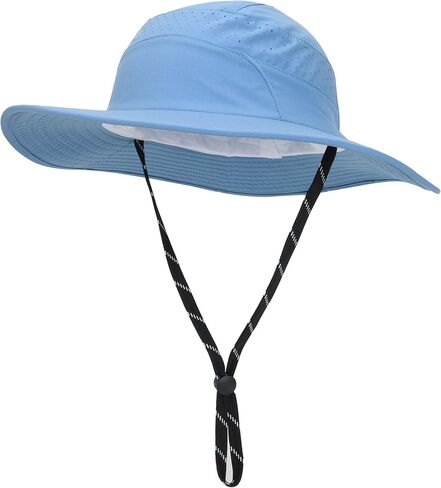 Sun Hats for Men Women Breathable Fishing Hat UPF 50+ Adjustable Wide Brim Bucket Hat in Saudi Arabia