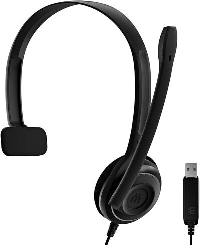 Sennheiser Consumer Audio EPOS PC 7 USB - Mono USB Headset for PC and MAC, Black (504196) (Pack of 3) in Saudi Arabia