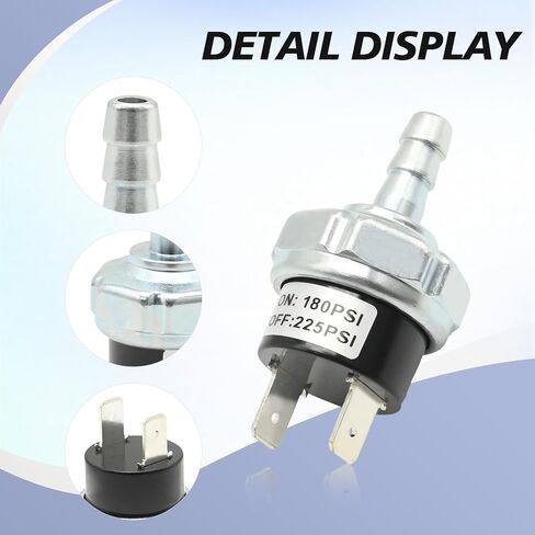 AB-9063290 Air Compressor Pressure Power Switch, Replacement for Dewalt Replacement for Craftsman D55167 D55168 D55168-CA D55167-CA D55146-CA D55146 in Saudi Arabia