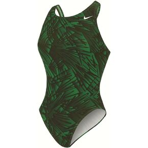 ملابس السباحة Nike Flux Fast Back Tank للفتيات مقاس 26 أخضر كورت in Kuwait