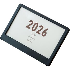 حامل تقويم متعدد الوظائف لعام 2026 مع إمالة قابلة للتعديل وإطار صور لتنظيم مكتب المكتب وحامل صور وإطار تقويم أنيق in Kuwait