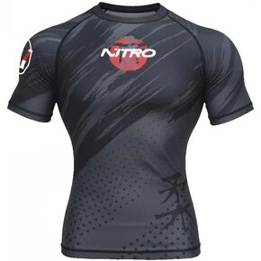Brazilian Jiu Jitsu Rash Guard - MMA Rashguard Grappling BJJ Compression Shirt in Saudi Arabia