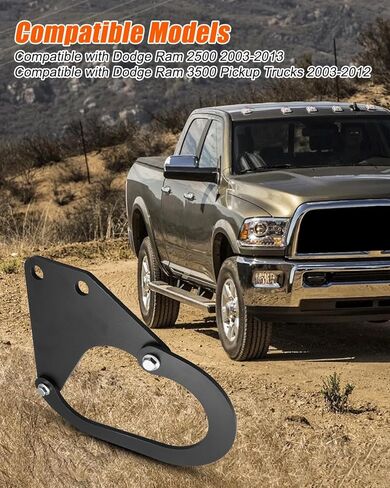 Front Driveshaft Loop Kit with Hardware Fits for Dodge Ram 2500 2003-2013 Ram 3500 2003-2012 in Saudi Arabia