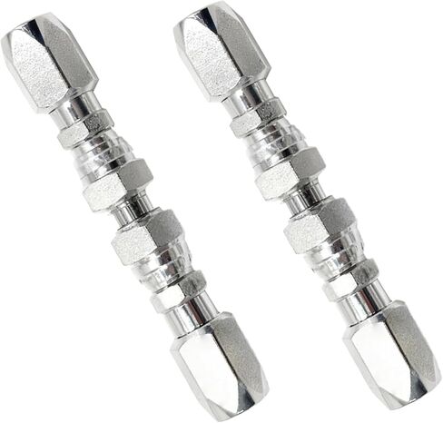 2PCS 3/8" Hydraulic Hose Repair Kit, 3/8" Inner Diameter 2-Wire Reusable Hydraulic Fittings in Saudi Arabia