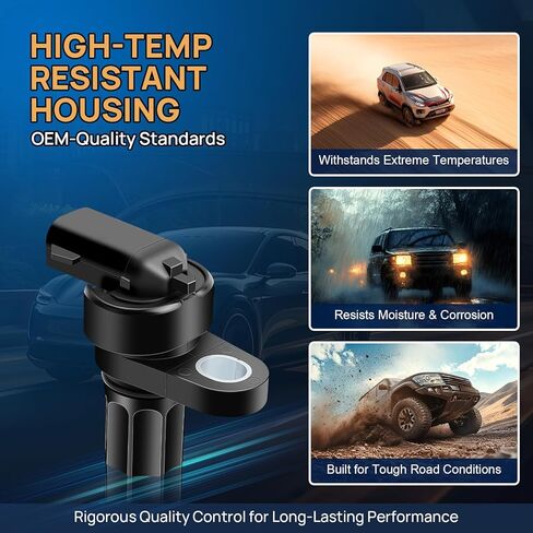 مستشعر سرعة العجلات ABS في المركز الخلفي يناسب Ford F150 F-150 F250 F350 Ranger Bronco Explorer Expedition Excursion E150، Dodge Ram Dakota، Lincoln Navigator، Mazda B2500، Mercury Mountaineer والمزيد in Kuwait
