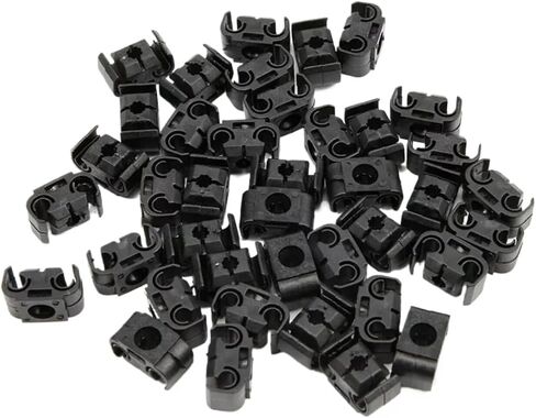 40 Pieces Double Brake Clamp Brake Bracket 4.75 Mm Black Model L28 Compatible With A4 S4 A6 S6 A8 S8 Rs4 in Saudi Arabia
