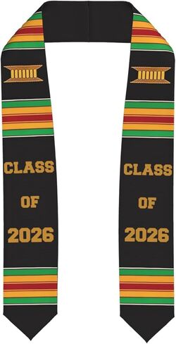 Class Of 2026 Graduation Honor Stole, Senior 2026 Graduation Sash, Class Of 2026 School Ceremony Decorations in Kuwait