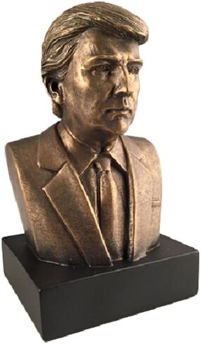 Donald Trump Small Bust Bronze in Saudi Arabia