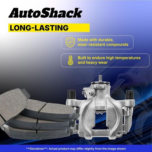 استبدال وسادات الفرامل الأمامية والخلفية من AutoShack من السيراميك لـ 2006-2011 Honda Ridgeline 12-PC in Saudi Arabia