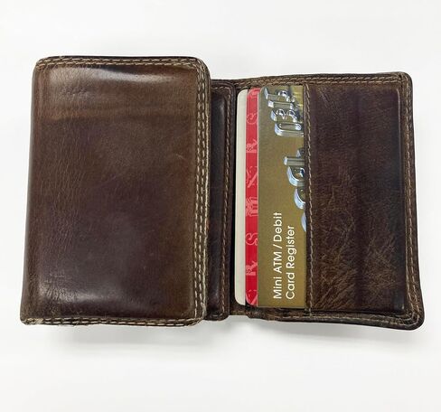 Mini ATM Debit Card Registers - Transaction Registers Designed to fit Card Slots. Mini Register Size Closed: 3.375 x 2.125 in. Full Width Interior Checkbook Register Measures 6.75 in. (Set of 6) in Saudi Arabia