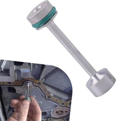 1 قطعة LS Oil Barbell، LS Billet Galley Plug Oil Diverter، Oil Splitter Barbell يناسب محركات GM Gen III & IV LS LS1 LS2 LS3 LS6 LS7 LS9 LQ4 LQ9 4.8L 5.3L 6.0L 6.2L L92 LS4 L99 LSA (فضي) in Saudi Arabia