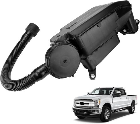 محرك الهواء النفط فاصل الجمعية 2017 2018 2019 لفورد F-250 F-350 F-450 F-550 سوبر ديوتي 6.7L Powerstroke الديزل PCV CCV تنفيس صمام دون الاستشعار يستبدل FC3Z-6A785-F FC3Z-6A785-D FC3Z-6A785-E in Kuwait