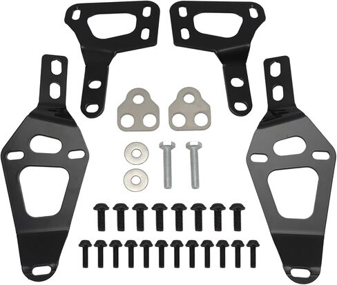 AUTOVIC Hard Top Mounting Bracket Kits Compatible with Mazda MX5 Miata NA NB 1990-2005 Iron Hardtop Install Brackets 6-Point Mounting Black in Saudi Arabia