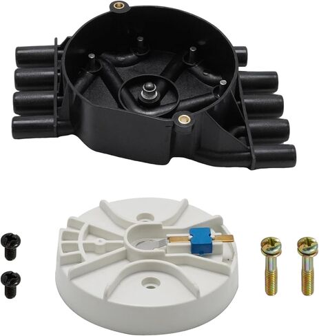 EATAKWARD DR474 Distributor Cap and Rotor Kit Brass Terminals, Replacement for General Motors Vortec V8 Engines, Replaces D329A D465 DR331 10452459 10477599 10493663 in Saudi Arabia