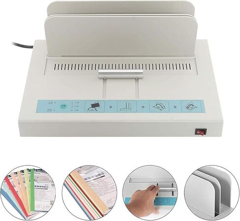 ماكينة تجليد حرارية سعة 500 ورقة تيار متردد 110 فولت ماكينة تجليد الكتب A3 (حافة قصيرة)/A4/A5 in Kuwait