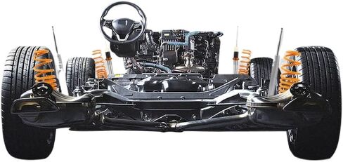 4 قطع كويليفرز صدمات متوافقة مع 5 سلسلة E34 سيدان 540i V8 4.0L 8cyl M60 B40 408S1 in Kuwait