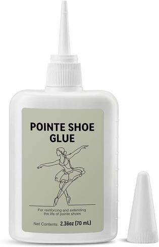 2.36oz Pointe Shoe Glue, Professional Fast Drying Jet Glue for Ballet Shoes, Reinforces Toe Box & Shank, Clear Strong Adhesive, Extends Shoe Life, Large Capacity in Saudi Arabia